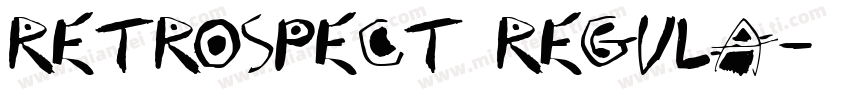 Retrospect Regula字体转换